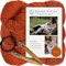 DIY Merino Wool Blanket Knitting Kit: Soft and Thick #7 Weight Jumbo Yarn, Knitting Needles and Pattern. Soft, Cozy, Great for Gifts